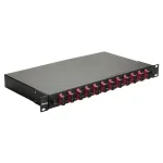 Equip LWL-liitmikukast SC-Duplex 12-pordiga