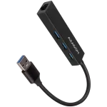 AXAGON 3x USB-A GLAN HMA-GL3A dokk