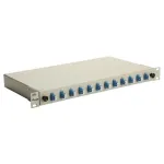 Equip LWL-liitmikukast LC-Duplex 12-pordiga