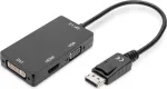 Digitus DisplayPorti adapterkaabel DP->HDMI+DVI+VGA