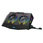 Conceptronic s&uuml;learvuti jahutusplaat must 2-ventilaatoriga jahutuse tarvik
