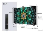 TCL 4K Ultra HD QD-Mini LED 165.1 cm (65") teler