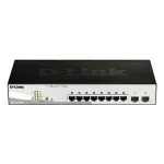D-Link L&uuml;liti PoE 2SFP DGS-1210-08P kommutaator
