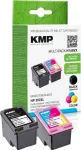 KMP Printtechnik AG tintkassett Multipakk taaskasutatud HP302L