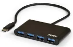 PORT USB-jaotur 4 pordi dokk