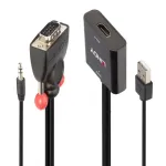 Lindy VGA- ja helikonverter adapter