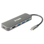 D-Link jaotur USB-hub DUB-2333 dokk