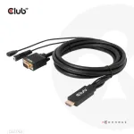 Club3D Kaabel HDMI+Micro-USB-pistik St VGA+3,5mm
