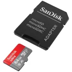 SanDisk Ultra microSDXC UHS-I 64 GB m&auml;lukaart