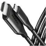 AXAGON Aluminum RVC-HI2MC 1.8 m videokaabel