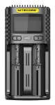 Nitecore UMS2 2-SLOT laadija