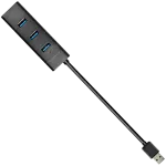 AXAGON 4x Charging MicroUSB HUE-S2B dokk