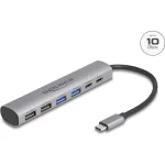 Delock USB-jaotur 4 t&uuml;&uuml;pi 6-pordiline dokk