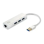 LevelOne USB-A3.0->RJ45+3xUSB-A3.0 dokk