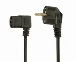 Gembird Power Angled PC-186A-VDE 1.8 m toitekaabel