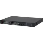 L&uuml;liti|DAHUA|L&uuml;liti t&uuml;&uuml;p Hallatav|L&uuml;liti kiht L2|26xRJ-45 porti|RJ-45 portide t&uuml;&uuml;p Gigabit Ethernet (10/100/1000)|Toide &uuml;le Etherneti (PoE) Jah|24xToide &uuml;le Etherneti (PoE) portide arv|Kokku toide &uuml;le Etherneti (PoE) 360 W|S4228-24GT-360