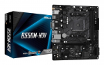 Peamine plaat|ASROCK|AMD B550|SAM4|MicroATX|1xPCI-Express 3.0 1x|1xM.2|1xPCI-Express 4.0 16x|M&auml;lu DDR4|M&auml;lu pesad 2|1x15pin D-sub|1xDVI|1xHDMI|2xUSB 2.0|4xUSB 3.2|1xPS/2|1xRJ45|3xHeliport|B550M-HDV