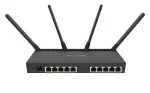 Juhtmevaba Ruuter|MIKROTIK|RB4011iGS+5HacQ2HnD-IN|Wi-Fi 5 (802.11ac)|Andmeedastuskiirus 1733 Mbit/s|Ethernet LAN Jah|RB4011IGS+5HACQ2HND-IN