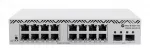 L&uuml;liti|MIKROTIK|16x10Base-T / 100Base-TX / 1000Base-T|CSS318-16G-2S+IN