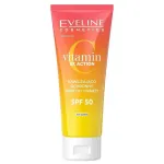 Eveline Cosmetics Eveline Cosmetics, C-vitamiin 3x toime, kohe s&auml;rava ja kaitsev, p&auml;evne, kreem, n&auml;ole, SPF 50, 30 ml