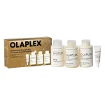 Olaplex Olaplexi komplekt: nr. 0.5 Scalp Longevity Treatment peanahahooldustoode niisutav 5 ml + nr. 4 Bond Maintenance taastav ja tugevdav juukse&scaron;ampoon 100 ml + nr. 3 Hair Perfector