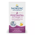 Nordic Naturals Nordic Naturals s&uuml;nnitusj&auml;rgne oomega-3, 1120 mg sidrunimaitseline &ndash; 60 kapslit
