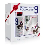 Beverly Hills Polo Club Komplekt Beverly Hills Polo Club: 1982 - Sport 9, Eau De Toilette, Meestele, 50 ml + 1982 - Sport 9, Anti-Perspirant, Deodorantsprei, Meestele, 175 ml + 1982 - Sport 9, Anti-Perspirant, Deodorant Roll-On, Meestele, 50 ml