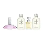 Calvin Klein Calvin Kleini komplekt: CK One, Eau De Toilette, meestele, 2 tk, 10 ml *miniatuur + Eternity, Eau De Parfum, naistele, 5 ml *miniatuur + Euphoria, Eau De Parfum, naistele, 4 ml *miniatuur