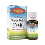 Carlson Labs Carlson Labs Super Daily D3 + K2, 2000 IU &ndash; 10 ml.