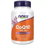 Now Foods NOW FOODS CoQ10 (koens&uuml;&uuml;m Q10) 100 mg &ndash; 150 kapslit