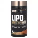 Nutrex Nutrex Lipo - 6 Black Hers &uuml;likontsentraat kofeiiniga &ndash; 60 kapslit
