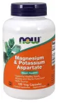 Now Foods NOW FOODS Magneesiumi ja kaaliumi aspartaat &ndash; magneesium, tauriin ja kaalium &ndash; 120 kaps.