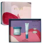 Payot Payot komplekt: Lisse looduslike koostisosadega kortse v&auml;hendav p&auml;evakreem 50 ml + Lisse siluv silma&uuml;mbruskreem 15 ml + Gua Sha valge pinguldav n&auml;omassaažikivi
