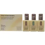 Clinique Kolmetoimeline komplekt, Clinique, Dramatically Different Face Care, parabeenivaba, niisutav, p&auml;eval ja &ouml;&ouml;sel kasutamiseks, geel, n&auml;ole, 3 tk, 125 ml