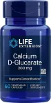 Life Extension Life Extension kaltsium-D-gl&uuml;karaat, 200 mg &ndash; 60 kapslit