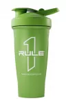 Rule One Rule One R1 sheiker-pudel kontuuriga logoga, roheline &ndash; 600 ml.