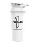 Rule One Rule One R1 sheikerpudel reljeefse logoga, valge - 600 ml.