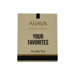 Ahava Ahava komplekt: niisutav h&uuml;aluroonhappega n&auml;oseerum, 3 ml + Crystal Osmoter X6 siluv n&auml;okreem, 3 ml + Time To Revitalize Extreme pinguldav silma&uuml;mbruskreem, 3 ml