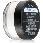 Gosh Gosh, Prime'N Set, vegan, alustus- ja fikseeriv puuder, vaba fikseeriv puuder, 002, banaani, 7 g