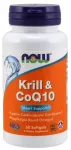 Now Foods NOW Foods Krill & CoQ10 - 60 kapslit