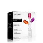 Apotcare Minu Apotcare'i kliiniline seerumikomplekt: C-vitamiin, C-vitamiin, kirgastav, seerum, n&auml;ole, 10 ml + B3-vitamiin, B3-vitamiin, punetusevastane, seerum, n&auml;ole, 10 ml + lagrits, &otilde;livaba, aknevastane, p&auml;eva- ja &ouml;&ouml;seerum, n&auml;ole, 10 ml