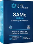 Life Extension LIFE EXTENSION SAMe 400 mg - 30 tabletti