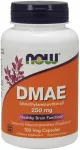 Now Foods NOW Foods DMAE (dimet&uuml;&uuml;laminometanool), 250mg - 100 kapslit