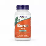 Now Foods NOW Foods Boor, 3 mg &ndash; 100 kapslit