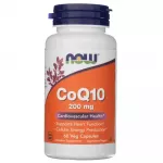 Now Foods NOW FOODS CoQ10 200 mg &ndash; 60 kapslit