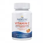 Nordic Naturals Nordic Naturals &uuml;litugev C-vitamiini kummikomm, mandariinimaitsega &ndash; 60 kummikommi