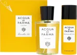 Acqua di Parma Acqua di Parma reisikomplekt: Colonia, higgieeniline deodorant, pihustatav deodorant, meestele, 50 ml + Colonia, odekolon, meestele, 100 ml