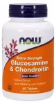 Now Foods NOW Foods gl&uuml;koosamiin ja kondroitiin, eriti tugev &ndash; 60 tabletti