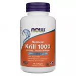 Now Foods NOW FOODS Neptūno krilli&otilde;li, kahekordse tugevusega 1000 mg &ndash; 60 kapslit