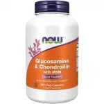 Now Foods NOW FOODS Gl&uuml;koosamiin ja kondroitiin koos MSM-iga - 180 kapslit